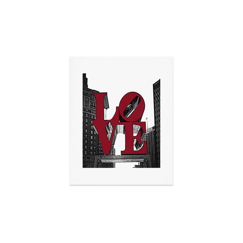 DarkIslandCity Philly Love Art Print