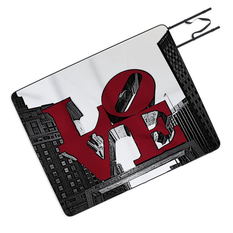 DarkIslandCity Philly Love Picnic Blanket