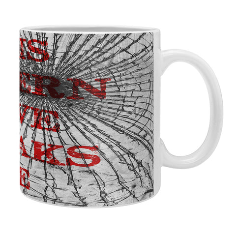 DarkIslandCity This Modern Love Breaks Me Coffee Mug