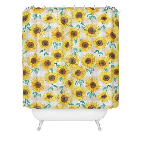 Dash and Ash 90s Sundress Shower Curtain