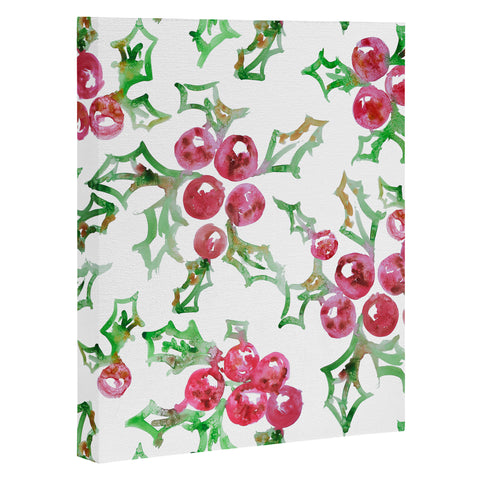 Dash and Ash All I Want For Christmas Art Canvas