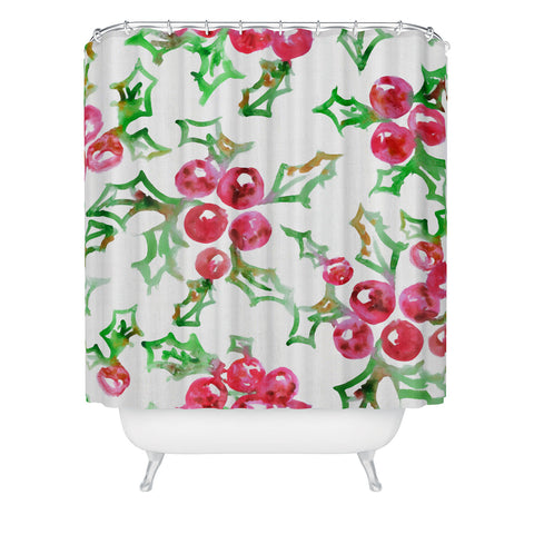 Dash and Ash All I Want For Christmas Shower Curtain