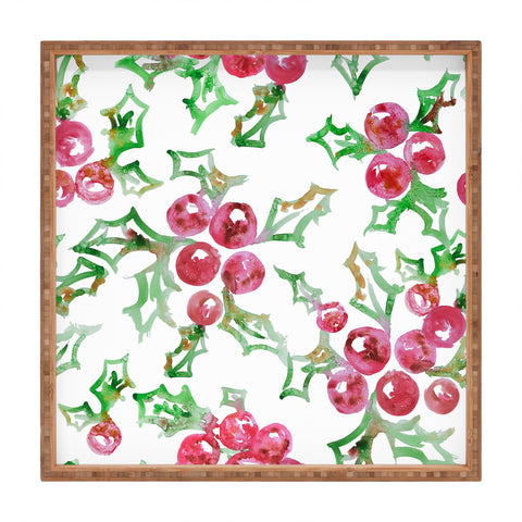 Dash and Ash All I Want For Christmas Square Tray