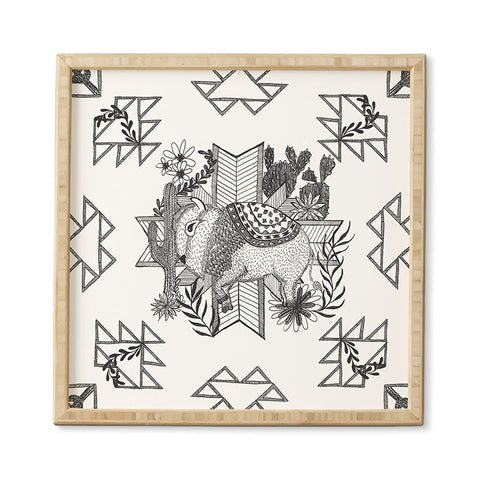 Dash and Ash Arrlo The Buffalo Framed Wall Art