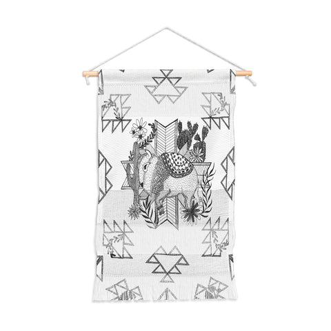 Dash and Ash Arrlo The Buffalo Wall Hanging Portrait