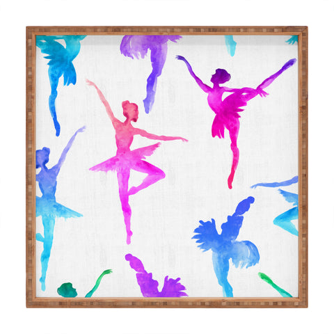 Dash and Ash Ballerina Ballerina Square Tray
