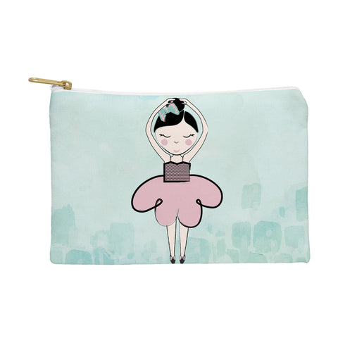 Dash and Ash Ballerina Heart Pouch