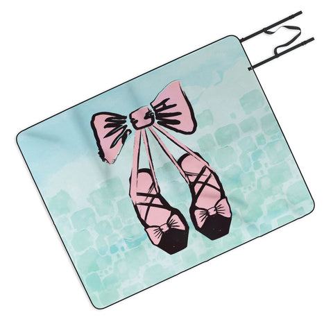 Dash and Ash Ballet Princess Picnic Blanket