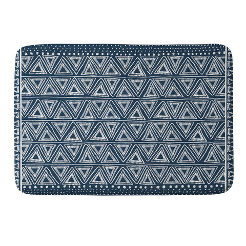 Dash and Ash Balm Blu Memory Foam Bath Mat