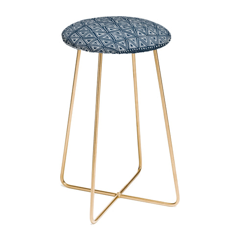 Dash and Ash Balm Blu Counter Stool