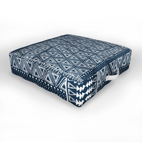 Dash and Ash Balm Blu Outdoor Floor Cushion