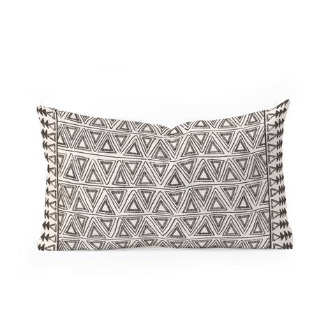 Dash and Ash Balm Oblong Throw Pillow