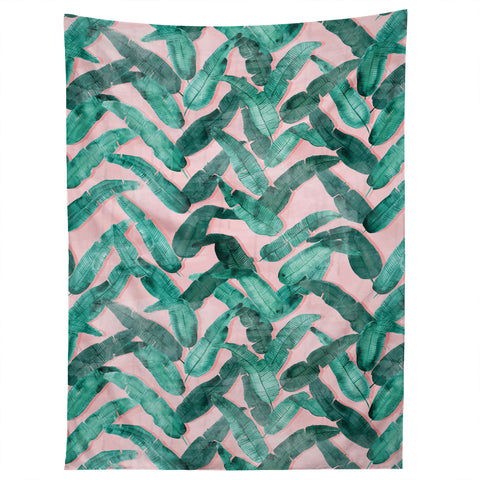 Dash and Ash Banana Leaf Tapestry