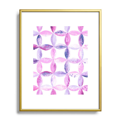 Dash and Ash Baroque Haze Metal Framed Art Print