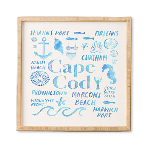 Dash and Ash Beach Collector Cape Cod Framed Wall Art