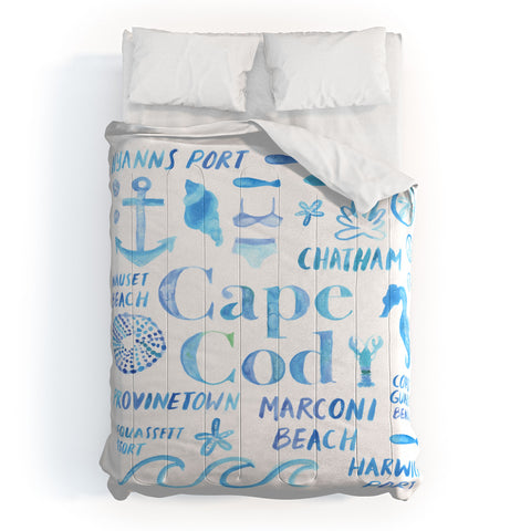 Dash and Ash Beach Collector Cape Cod Comforter