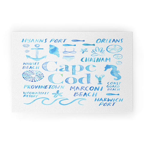 Dash and Ash Beach Collector Cape Cod Welcome Mat