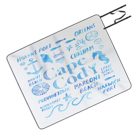 Dash and Ash Beach Collector Cape Cod Picnic Blanket