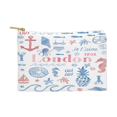 Dash and Ash Beach Collector London Pouch