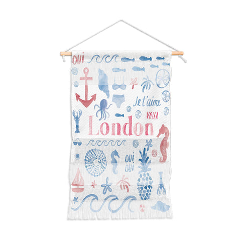 Dash and Ash Beach Collector London Wall Hanging Portrait