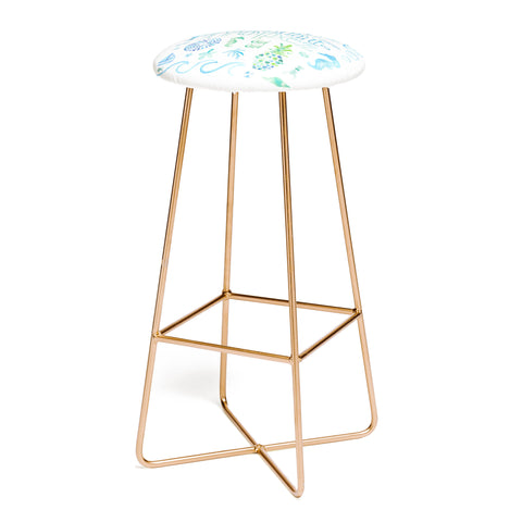 Dash and Ash Beach Collector Saint Tropez Bar Stool