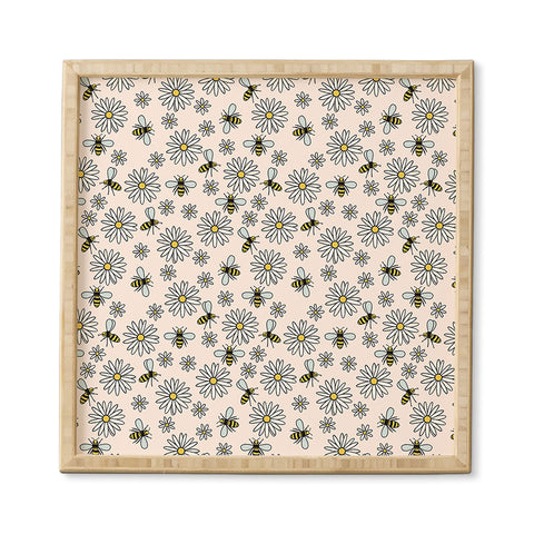 Dash and Ash Bees knees Framed Wall Art