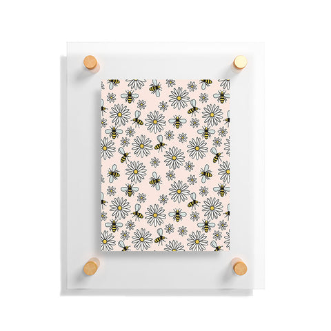 Dash and Ash Bees knees Floating Acrylic Print