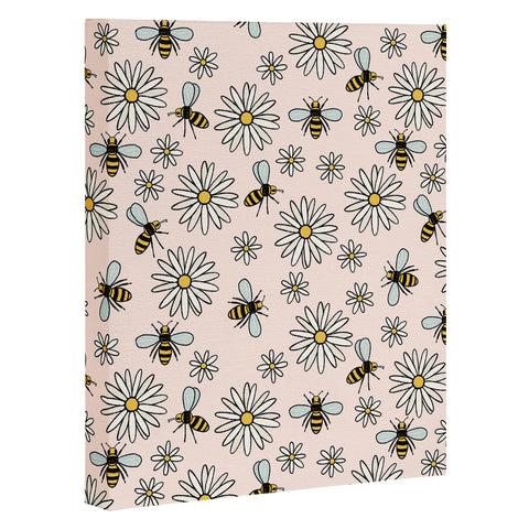Dash and Ash Bees knees Art Canvas