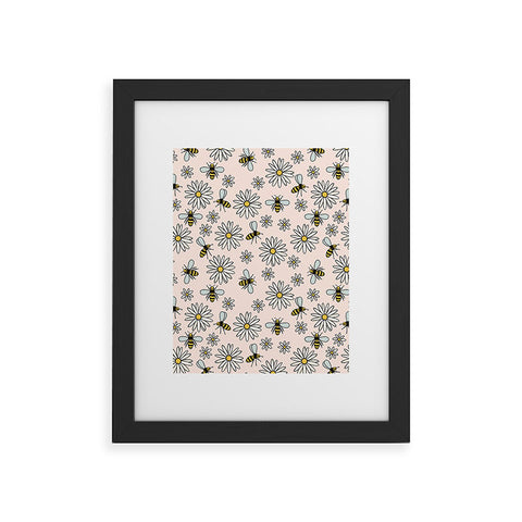 Dash and Ash Bees knees Framed Art Print