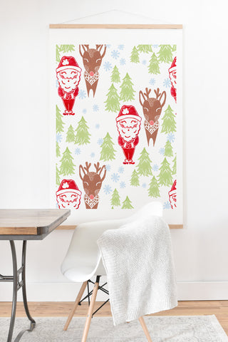 Dash and Ash Best Bros From The North Pole Art Print And Hanger