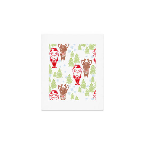 Dash and Ash Best Bros From The North Pole Art Print