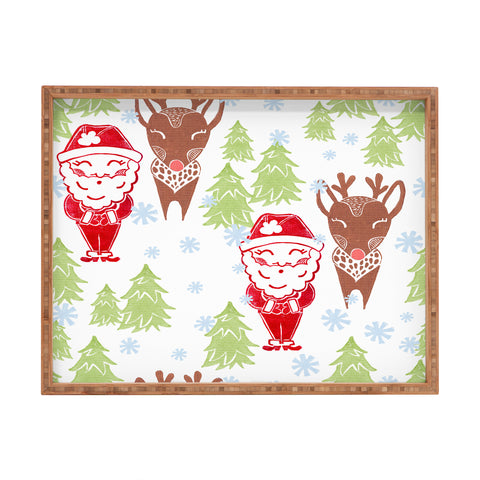 Dash and Ash Best Bros From The North Pole Rectangular Tray