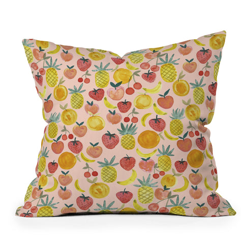 Dash and Ash bing Throw Pillow