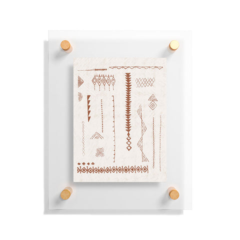 Dash and Ash Blank Slate Floating Acrylic Print