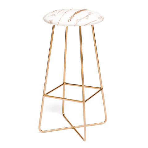 Dash and Ash Blank Slate Bar Stool