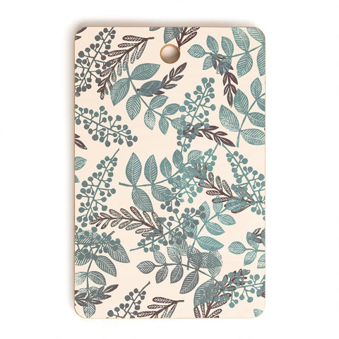 Dash and Ash Blue Bell Cutting Board Rectangle