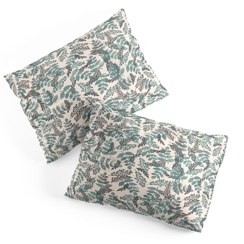 Dash and Ash Blue Bell Pillow Shams