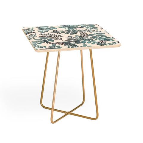 Dash and Ash Blue Bell Side Table