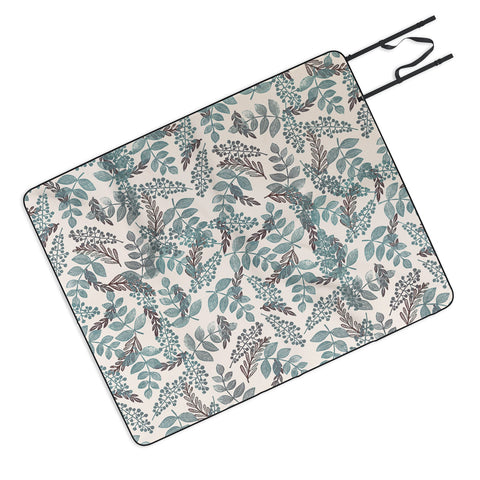 Dash and Ash Blue Bell Picnic Blanket