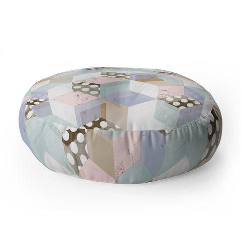 Dash and Ash Breakfast In Bed 1 Floor Pillow Round