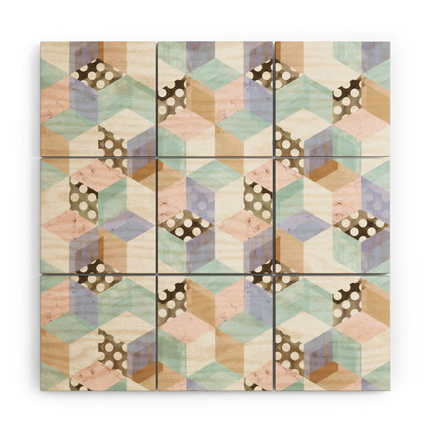 Dash and Ash Breakfast In Bed 1 Wood Wall Mural