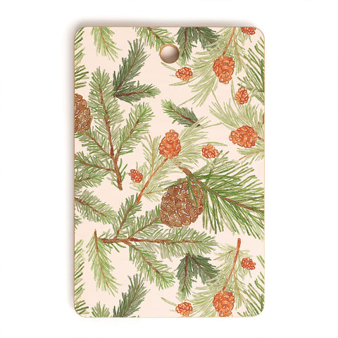 Dash and Ash Cabin in the woods Cutting Board Rectangle