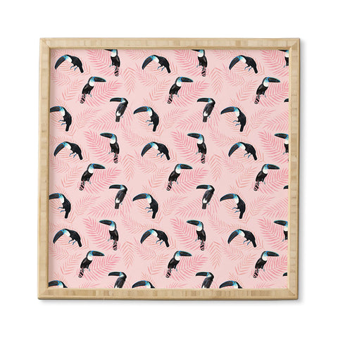 Dash and Ash channeling paradise Framed Wall Art