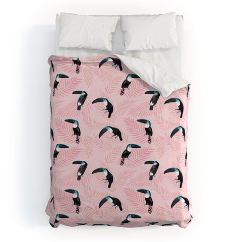 Dash and Ash channeling paradise Duvet Cover