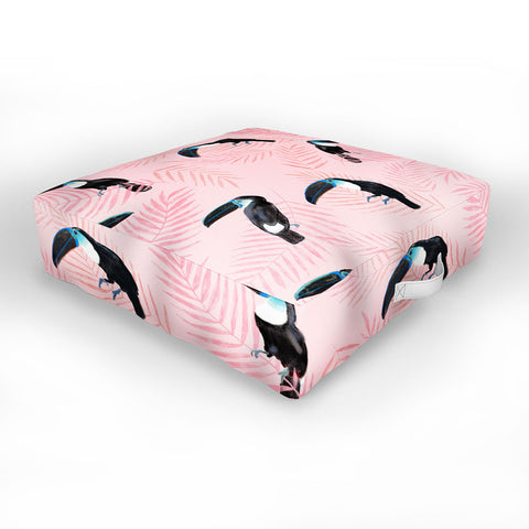 Dash and Ash channeling paradise Outdoor Floor Cushion