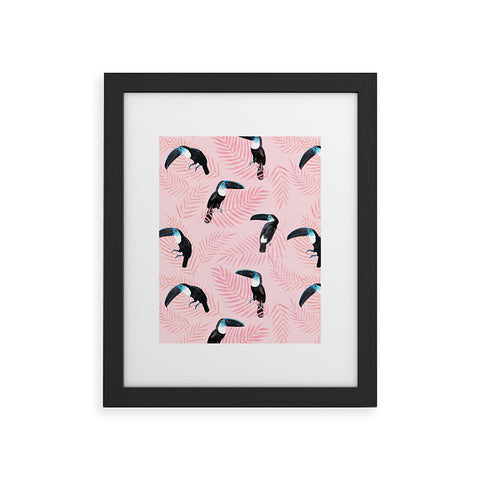 Dash and Ash channeling paradise Framed Art Print