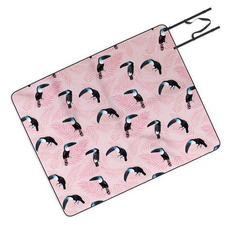 Dash and Ash channeling paradise Picnic Blanket