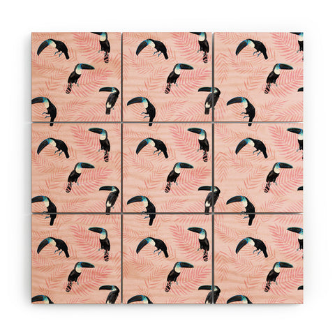 Dash and Ash channeling paradise Wood Wall Mural