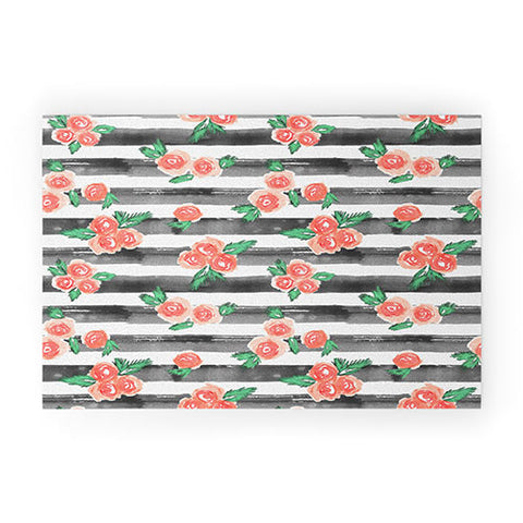 Dash and Ash Cheers To Rose Welcome Mat