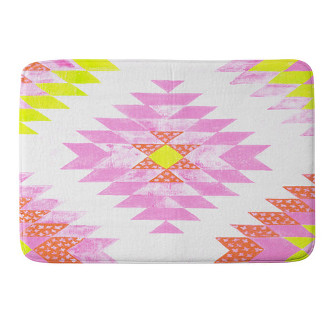 Dash and Ash Chelsea and Coral Memory Foam Bath Mat